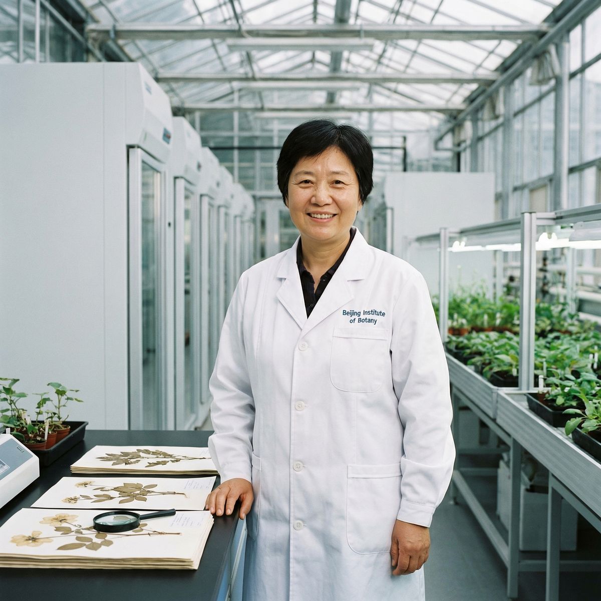 小马拉大车植物研究员王淑华